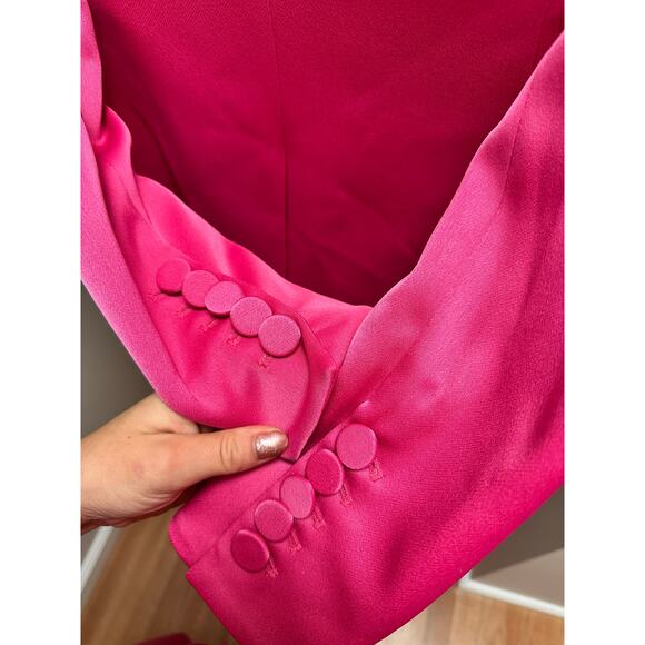 NEW Veronica Beard Miller Dickey Jacket + Saul Pant Pink Set size 2 - Picture 8 of 10